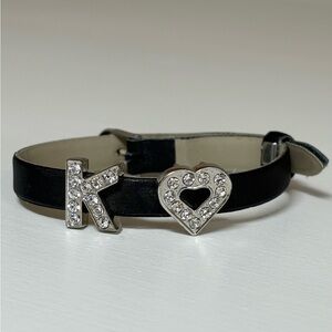 “K” Initial Accent Bracelet